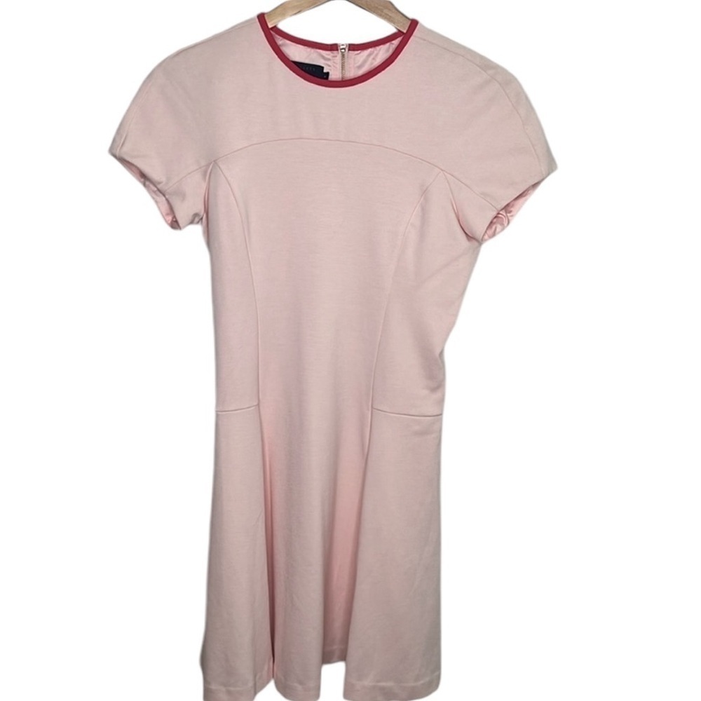 Ted Baker London Pink Contrast Trim Shift Dress Women Size 2